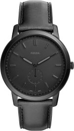 Fossil Men's Minimalist Stainless Steel Slim Casual Watch